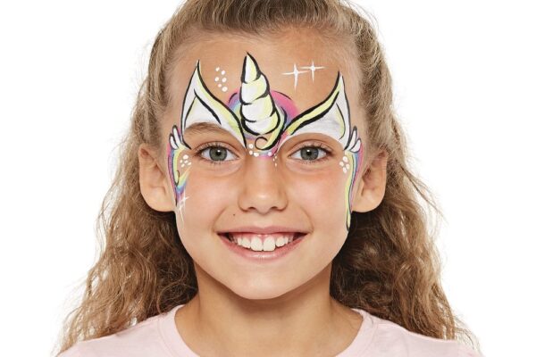 Unicorn Face Paint Step-by-Step Tutorial