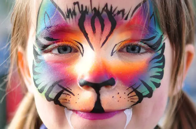 Cat Face Paint Step-by-Step Tutorial