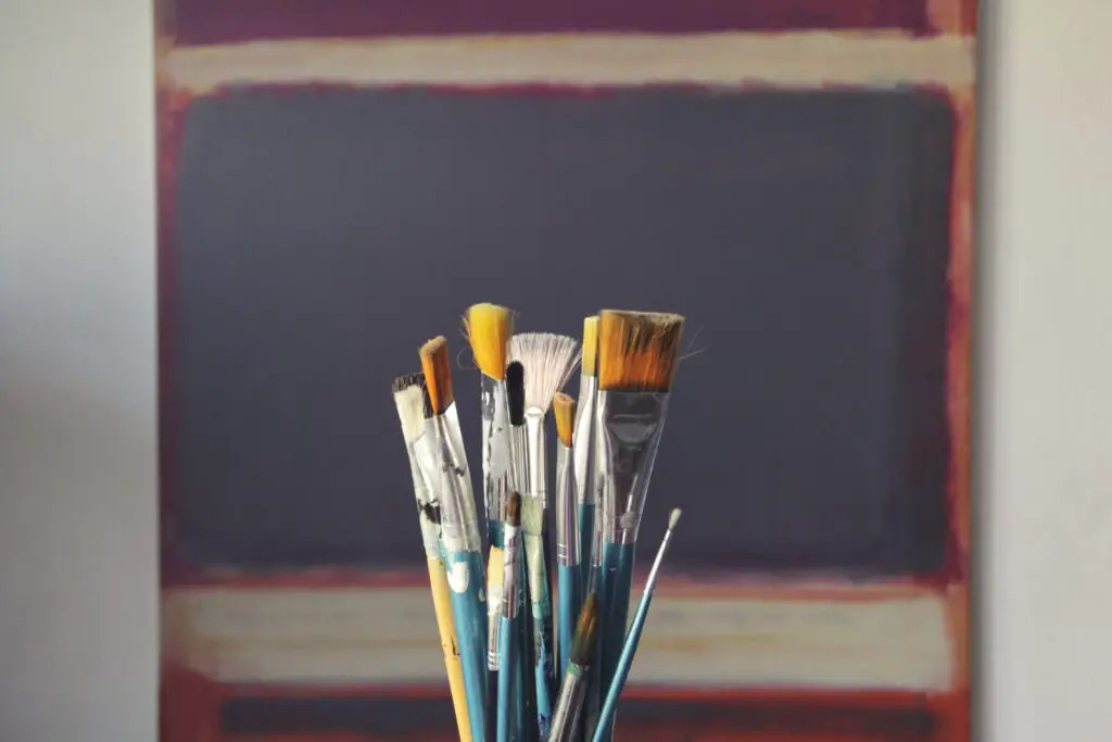 how to get dried acrylic paint out of brushes