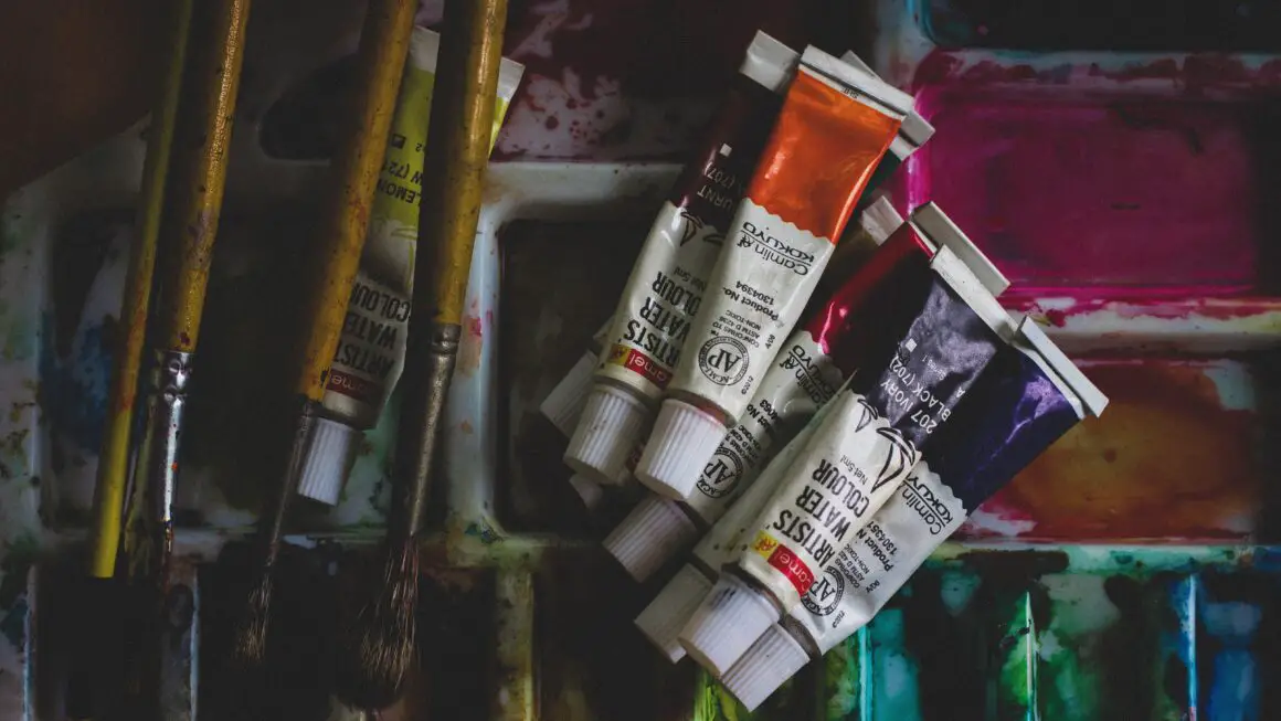 How To Get Dried Acrylic Paint Out Of Brushes (Tutorial)