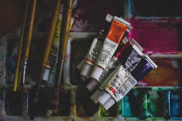 How To Get Dried Acrylic Paint Out Of Brushes (Tutorial)